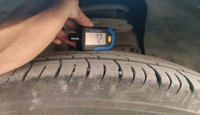 2019 Tata NEXON XMA PETROL, Petrol, Automatic, 1,03,002 km, tyre