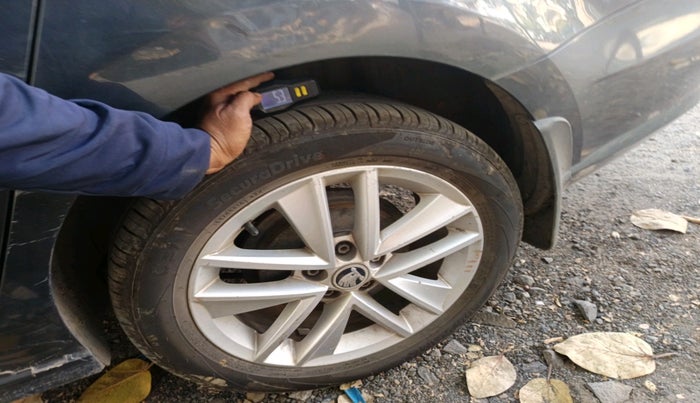 2018 Skoda Rapid STYLE 1.5 TDI, Diesel, Manual, 1,09,238 km, tyre