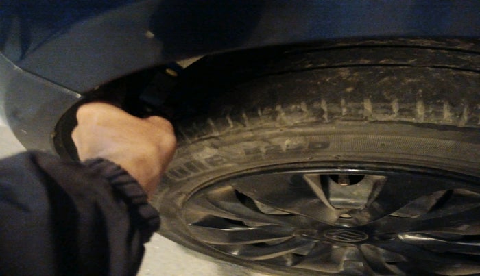 2019 Maruti IGNIS DELTA 1.2, Petrol, Manual, 1,43,399 km, tyre