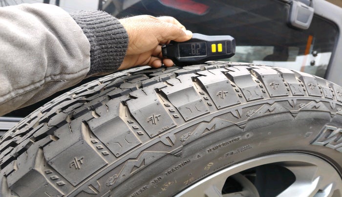 2023 Mahindra Thar LX PETROL HT 4WD AT, Petrol, Automatic, 8,554 km, tyre