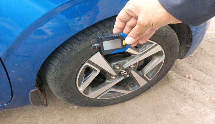 2020 Hyundai AURA SX 1.2 (O) CRDI, Diesel, Manual, 89,918 km, tyre