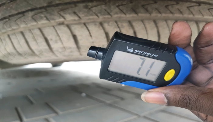 2021 Hyundai ALCAZAR PRESTIGE(O) 1.5 AT 7STR, Diesel, Automatic, 23,182 km, tyre