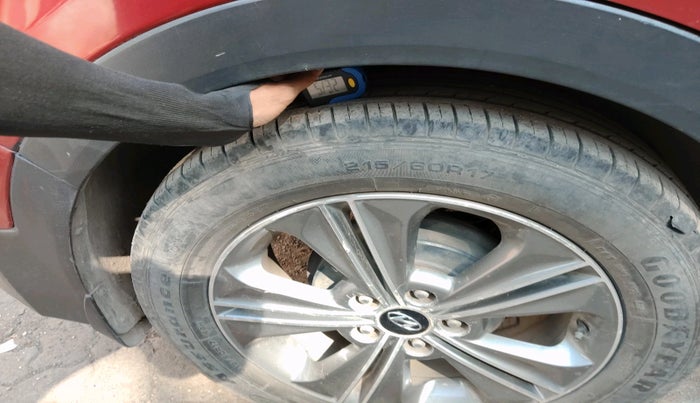 2016 Hyundai Creta SX PLUS AT 1.6 PETROL, Petrol, Automatic, 77,494 km, tyre