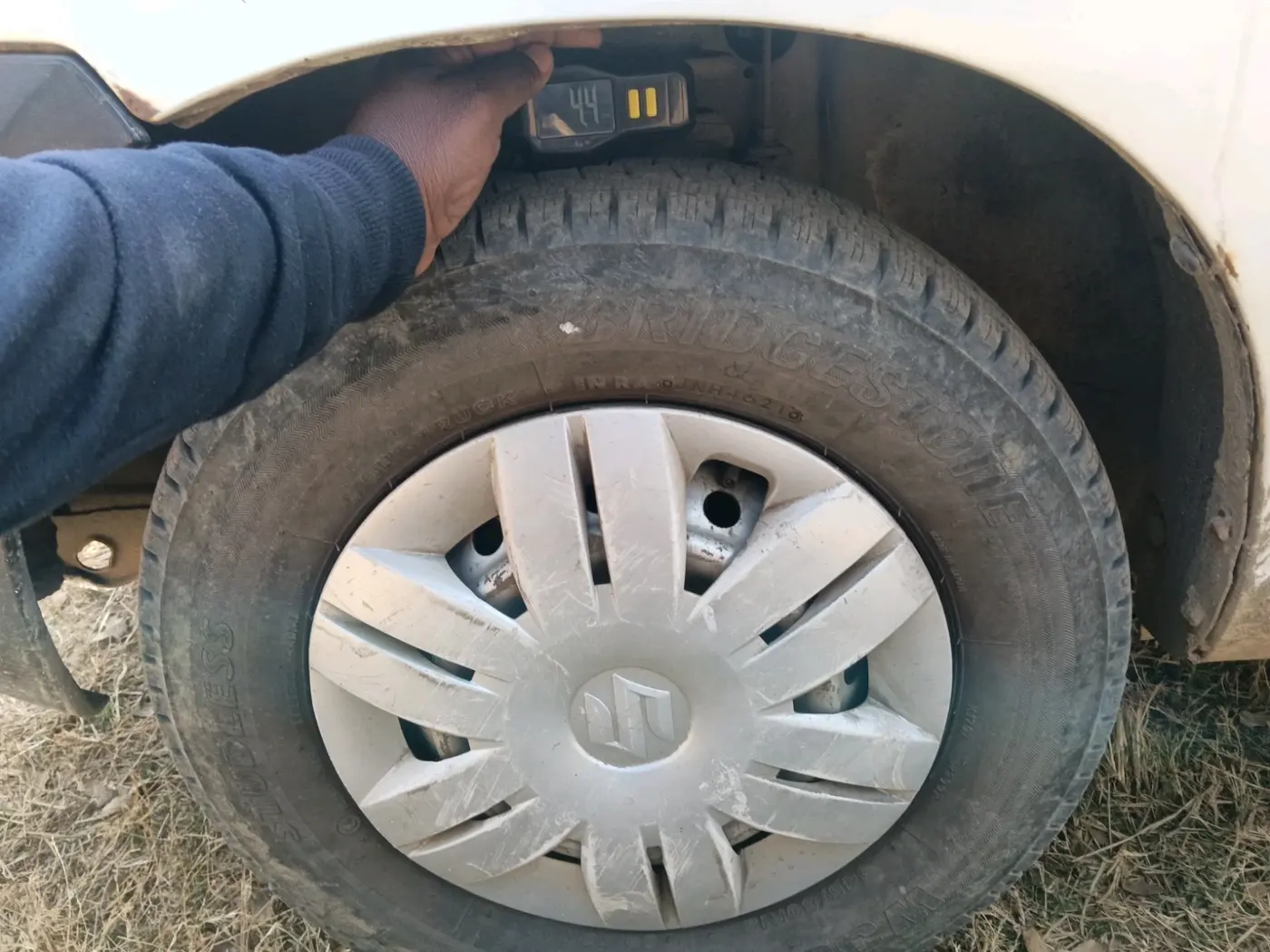 2011 Maruti Alto LX, Petrol, Manual, 1,32,261 km, tyre