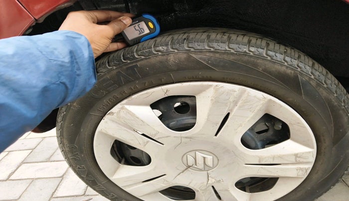 2014 Maruti Wagon R 1.0 VXI, Petrol, Manual, 43,802 km, tyre