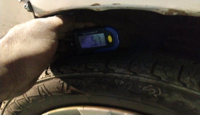 2016 Maruti Alto K10 VXI AMT, Petrol, Automatic, 1,47,911 km, tyre