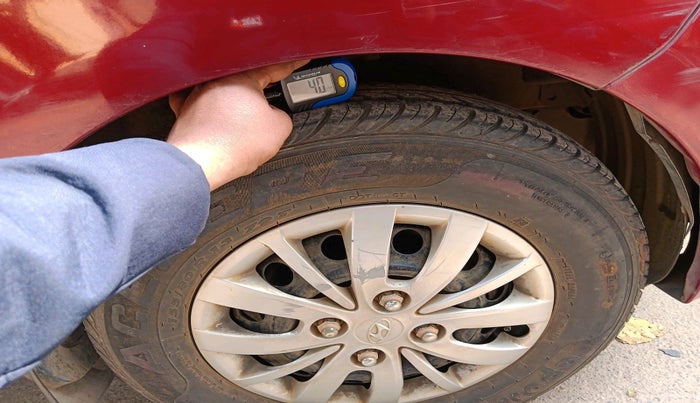 2013 Hyundai i10 SPORTZ 1.2 AT, Petrol, Automatic, 63,843 km, tyre