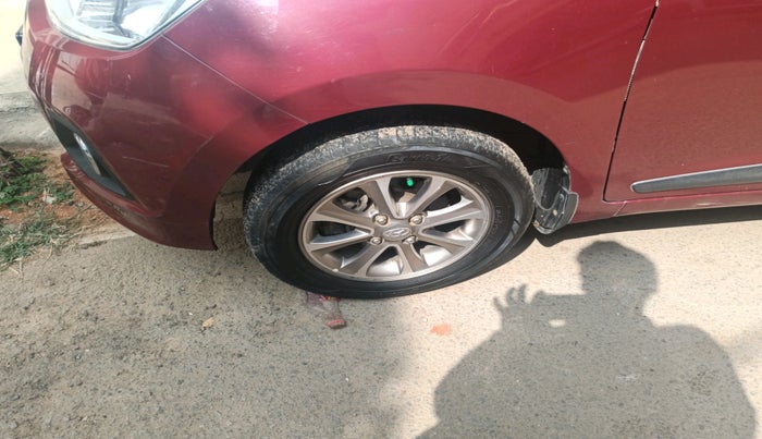 2016 Hyundai Grand i10 ASTA (O) 1.2 KAPPA VTVT, Petrol, Manual, 75,498 km, tyre