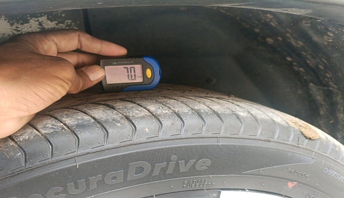 2023 MG HECTOR PLUS SHARP PRO 1.5 PETROL TURBO CVT 6 STR, Petrol, Automatic, 57,382 km, tyre