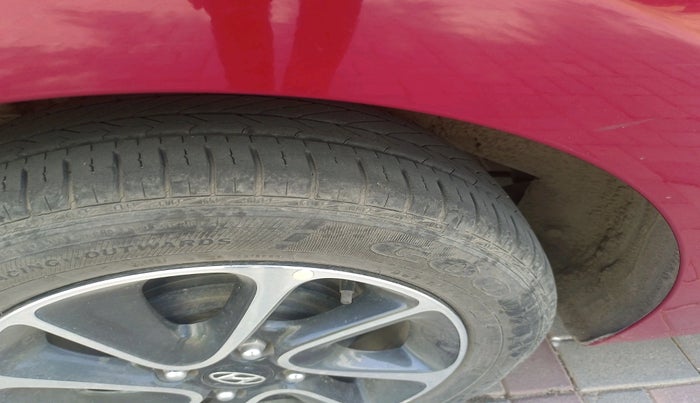 2017 Hyundai Grand i10 SPORTZ AT 1.2 KAPPA VTVT, Petrol, Automatic, 29,815 km, tyre