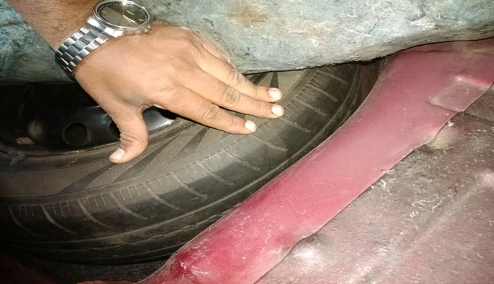 2016 Ford Figo Aspire TREND 1.2 PETROL, Petrol, Manual, 1,03,132 km, tyre