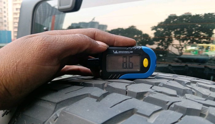 2023 Mahindra Thar LX HT PETROL 4WD MT, Petrol, Manual, 28,232 km, tyre