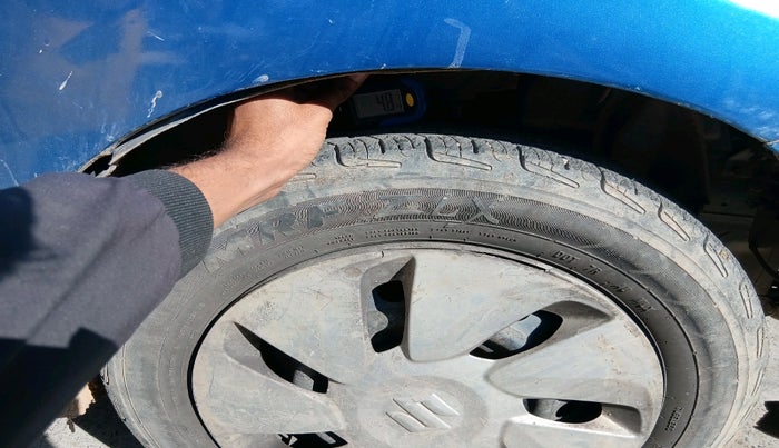 2014 Maruti Celerio VXI AMT, Petrol, Automatic, 94,448 km, tyre