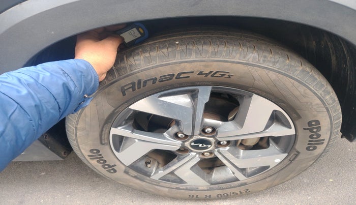 2022 KIA SONET HTX 1.0 IMT, Petrol, Manual, 25,083 km, tyre