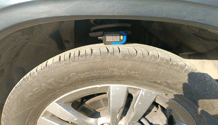 2017 Maruti Vitara Brezza ZDI PLUS, Diesel, Manual, 1,27,489 km, tyre