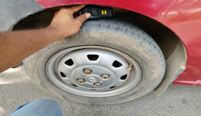 2010 Hyundai Santro Xing GL, Petrol, Manual, 69,817 km, tyre