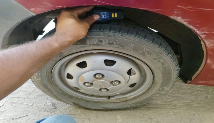 2010 Hyundai Santro Xing GL, Petrol, Manual, 69,817 km, tyre