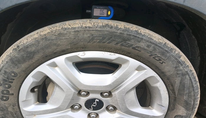 2022 KIA SONET HTK PLUS 1.5, Diesel, Manual, 60,943 km, tyre