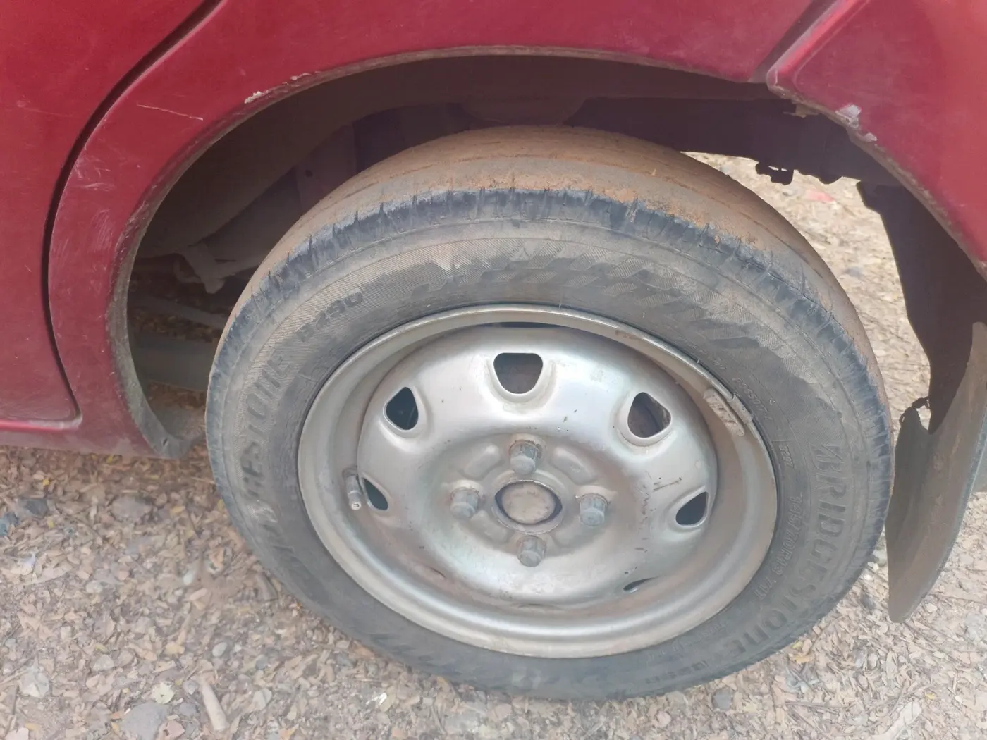 2010 Maruti Wagon R Duo DUO LXI LPG, Petrol, Manual, 1,14,023 km, tyre