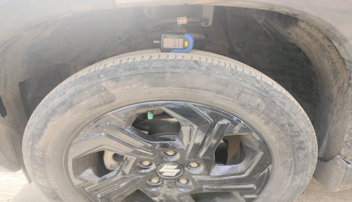 2023 Maruti BREZZA ZXI S-CNG, Petrol, Manual, 56,946 km, tyre