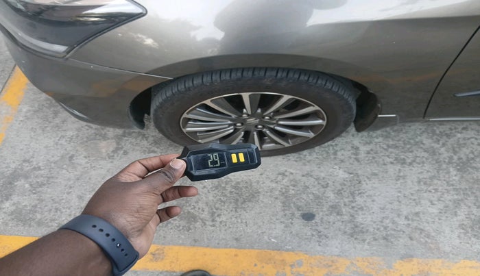 2019 Maruti Ciaz ALPHA  AT 1.5 SHVS PETROL, Petrol, Automatic, 41,485 km, tyre