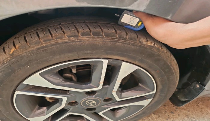 2020 Tata TIGOR XZA PLUS PETROL, Petrol, Automatic, 9,128 km, tyre