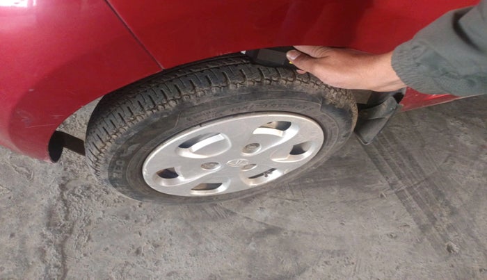 2015 Tata Nano TWIST XTA, Petrol, Automatic, 23,443 km, tyre