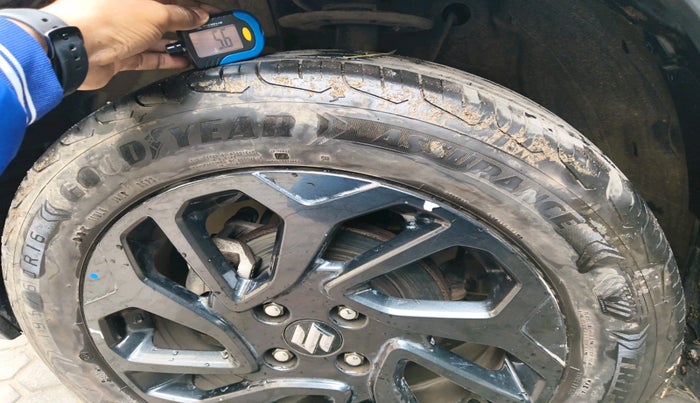 2023 Maruti FRONX DELTA PLUS 1.2MT, Petrol, Manual, 13,610 km, tyre