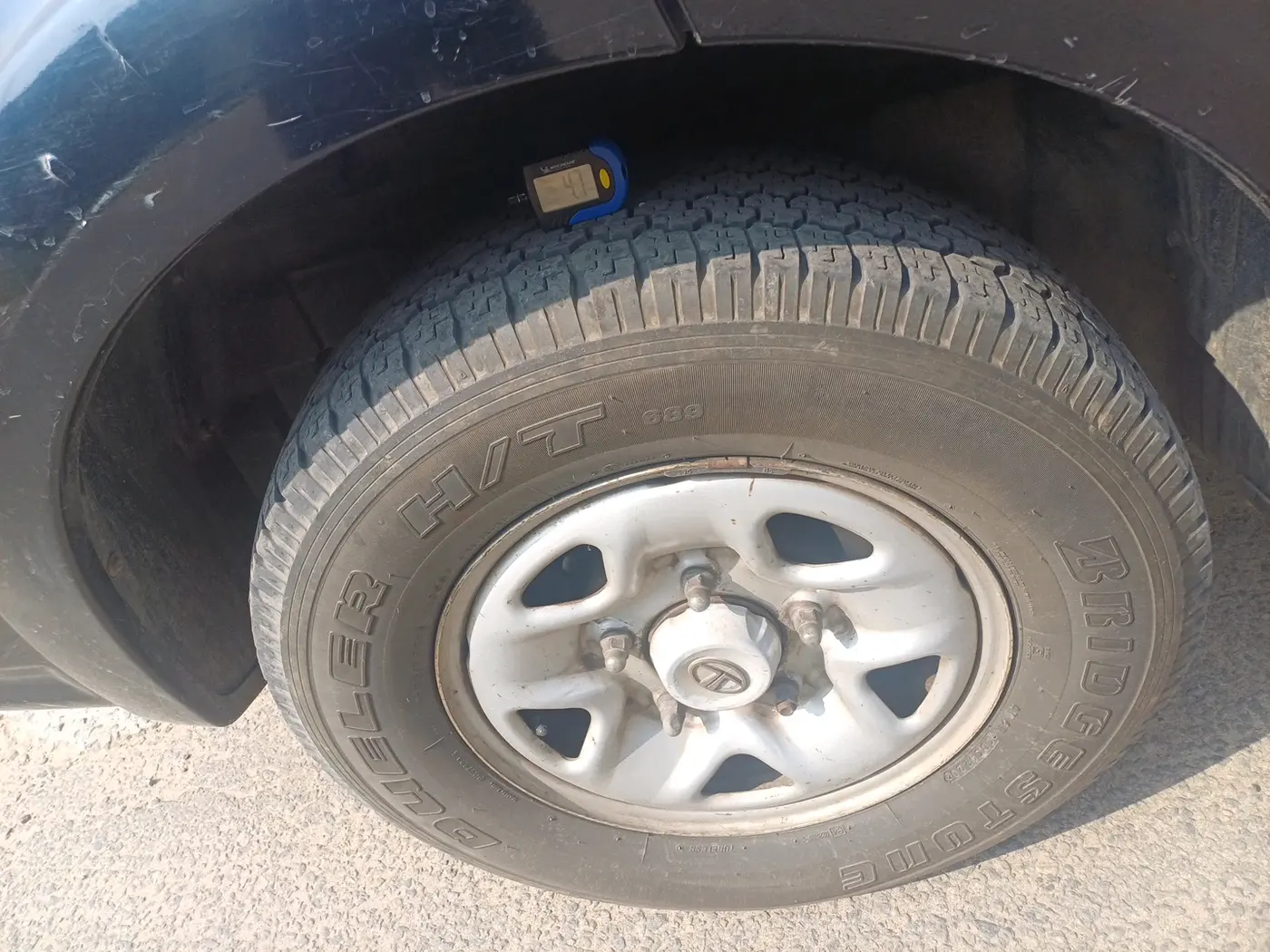 2011 Tata Aria PLEASURE 4X2, Diesel, Manual, 80,001 km, tyre