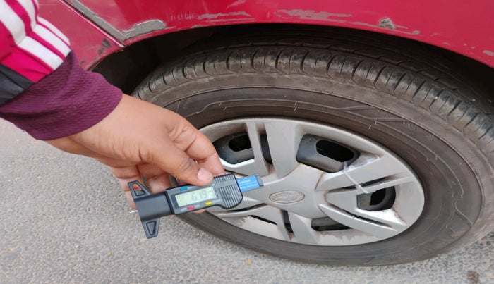 2017 Datsun Redi Go S 1.0, Petrol, Manual, 45,708 km, tyre