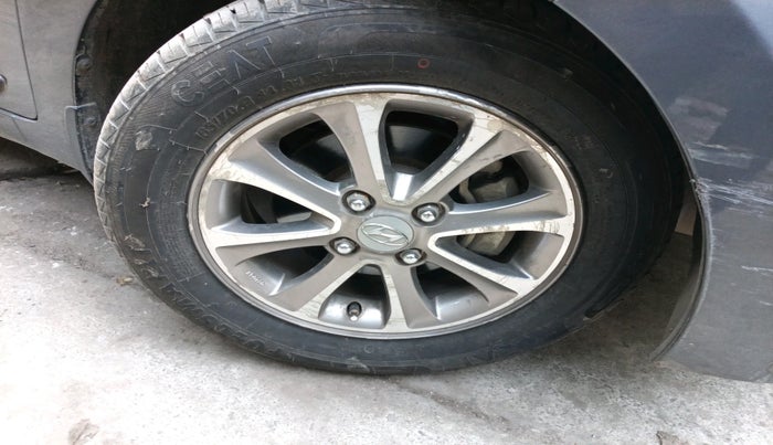 2016 Hyundai Grand i10 ASTA (O) 1.2 KAPPA VTVT, Petrol, Manual, 23,187 km, tyre