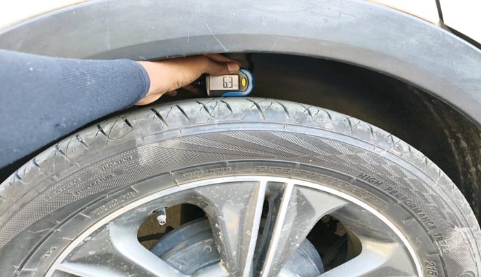 2017 Hyundai Creta SX PLUS AT 1.6 DIESEL, Diesel, Automatic, 88,650 km, tyre