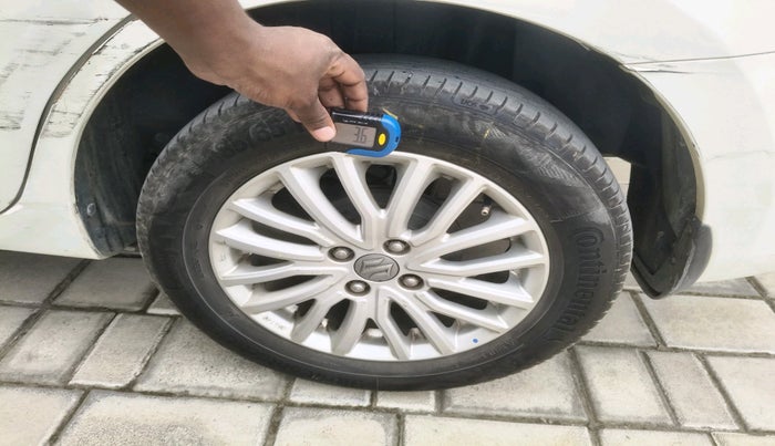 2017 Maruti Dzire ZXI, Petrol, Manual, 87,161 km, tyre