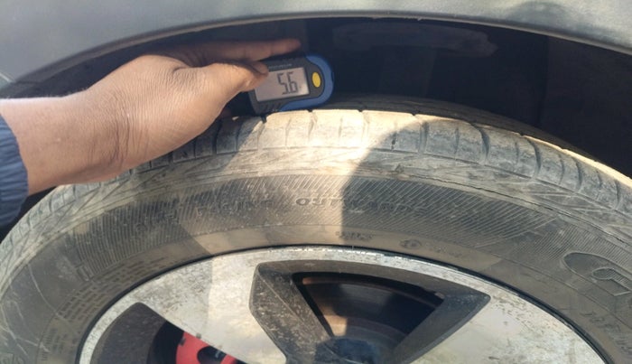 2018 Tata NEXON XZA PLUS DIESEL DUAL TONE, Diesel, Automatic, 95,223 km, tyre