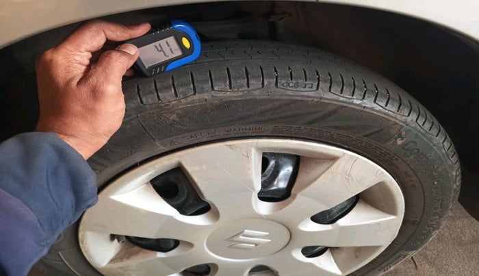 2014 Maruti Alto K10 VXI AMT, Petrol, Automatic, 80,339 km, tyre