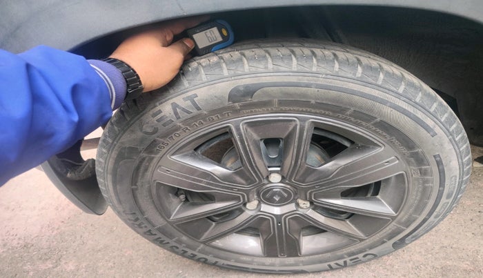 2021 Renault Kwid CLIMBER 1.0 AMT, Petrol, Automatic, 28,664 km, tyre