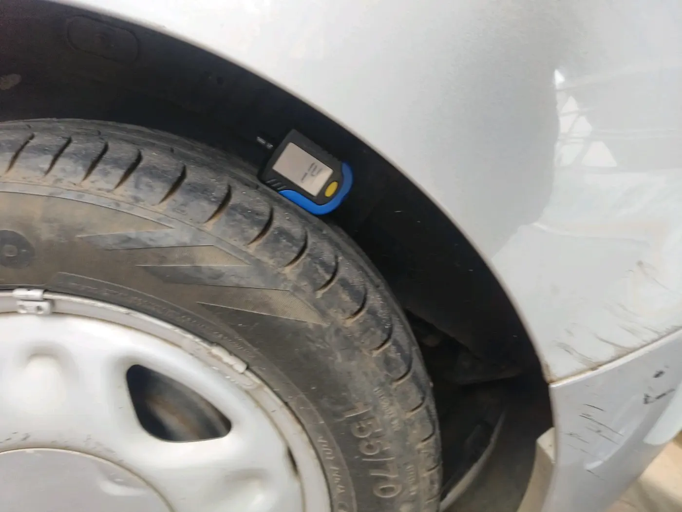 2012 Chevrolet Beat LS PETROL, Petrol, Manual, 55,589 km, tyre