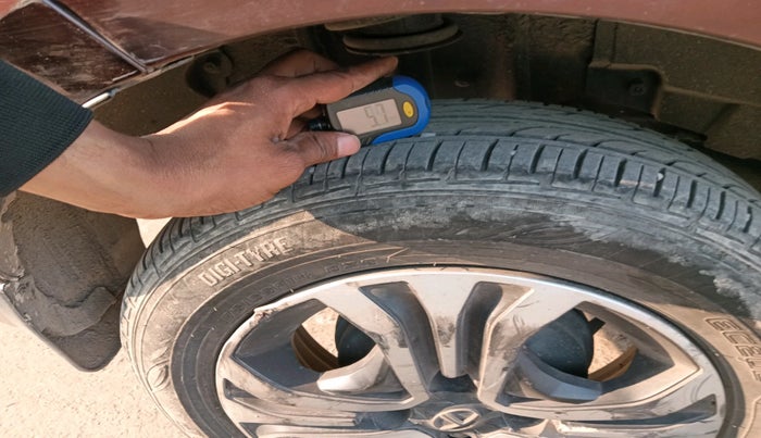 2022 Tata TIGOR XZ PLUS CNG, Petrol, Manual, 36,294 km, tyre