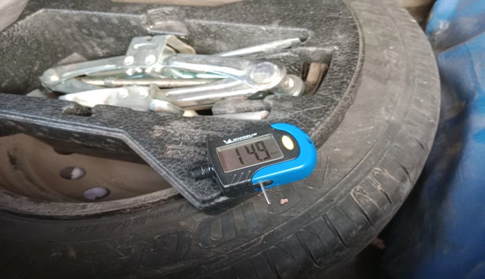 2017 Maruti Celerio ZXI AMT, Petrol, Automatic, 1,45,368 km, tyre