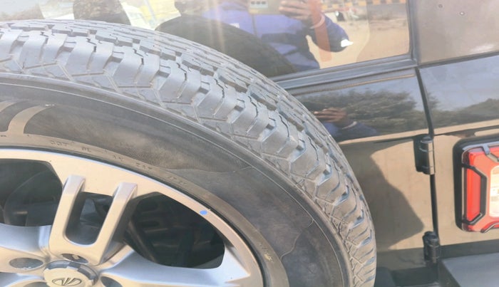 2022 Mahindra Thar LX HT PETROL 4WD MT, Petrol, Manual, 20,272 km, tyre