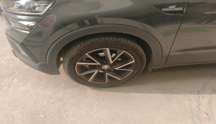 2025 Skoda KUSHAQ MONTE CARLO 1.0L TSI AT, Petrol, Automatic, 4,099 km, tyre