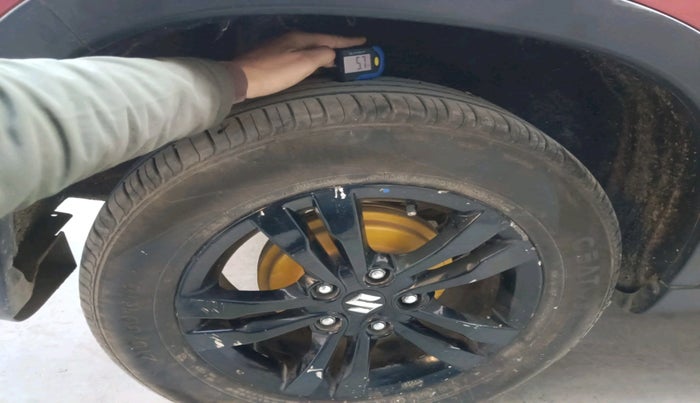 2018 Maruti Vitara Brezza ZDI AMT, Diesel, Automatic, 88,450 km, tyre