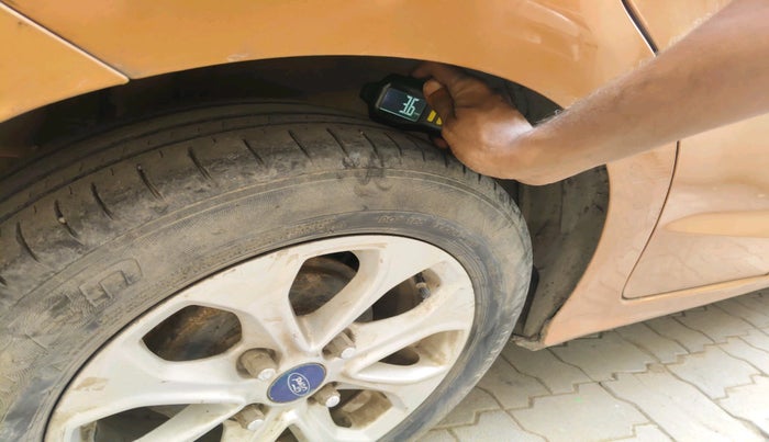 2016 Ford Figo Aspire TITANIUM 1.2 PETROL, Petrol, Manual, 95,673 km, tyre