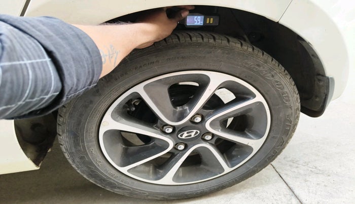 2018 Hyundai Grand i10 ASTA 1.2 KAPPA VTVT, Petrol, Manual, 21,542 km, tyre