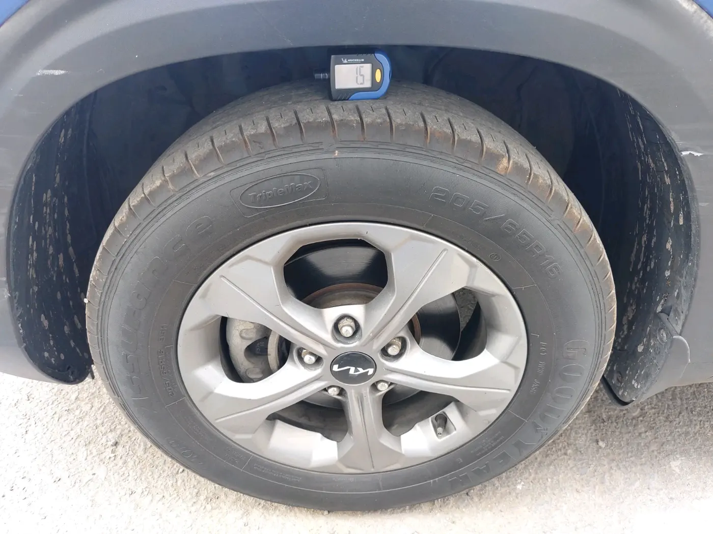 2021 KIA SELTOS HTK PLUS 1.5, Petrol, Manual, 57,536 km, tyre