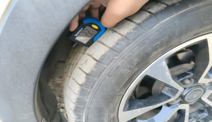 2021 Tata NEXON XZ PLUS DIESEL SUNROOF, Diesel, Manual, 81,251 km, tyre