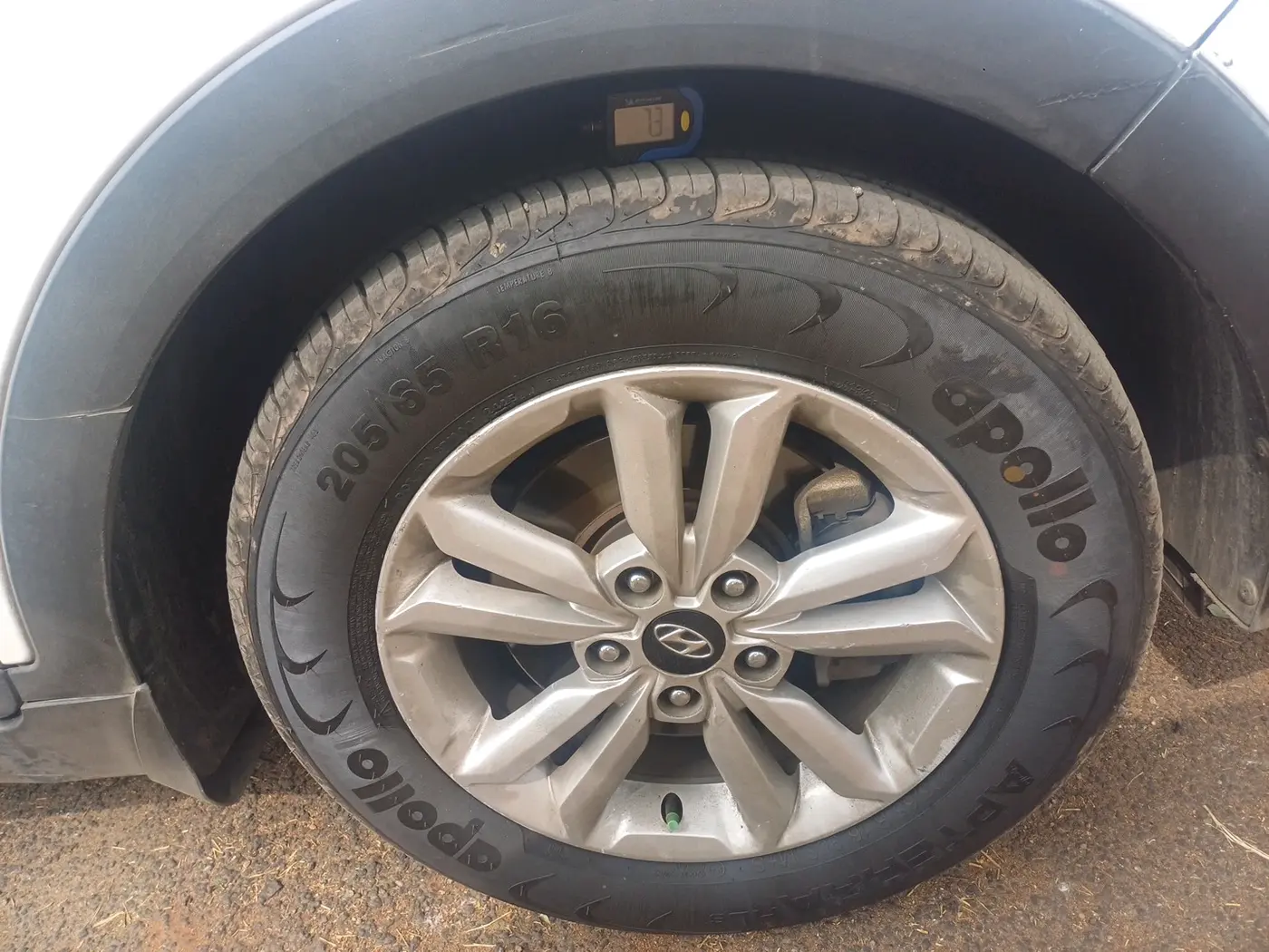 2017 Hyundai Creta S PLUS 1.4 DIESEL, Diesel, Manual, 1,96,457 km, tyre