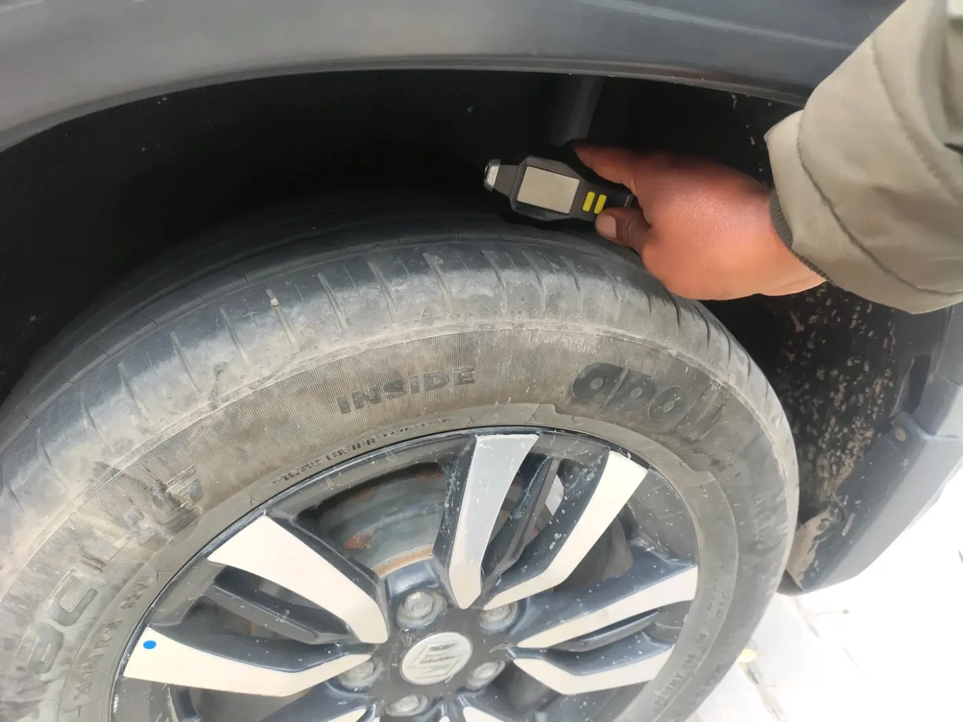 2018 Maruti Vitara Brezza VDI (O), Diesel, Manual, 1,96,369 km, tyre