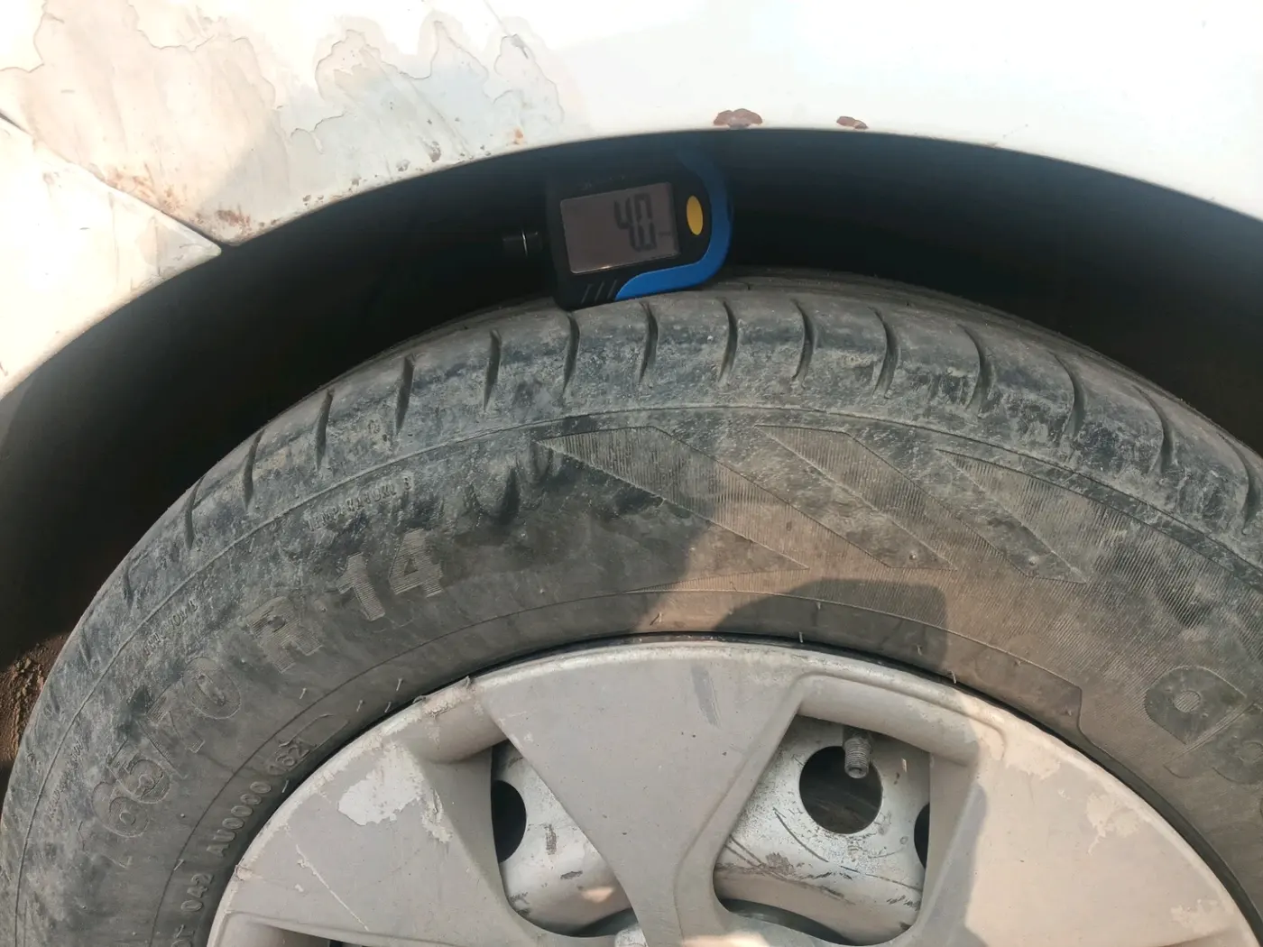 2019 Hyundai XCENT PRIME T  VTVT PLUS  CNG, CNG, Manual, 84,314 km, tyre