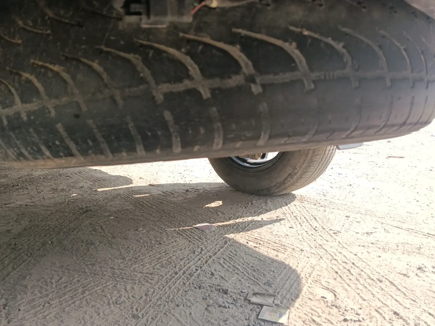 2019 Mahindra Scorpio S9, Diesel, Manual, 1,21,498 km, tyre